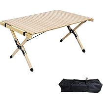 Amazon.co.jp: FKstyle テーブル 折りたたみ レジャー ロール